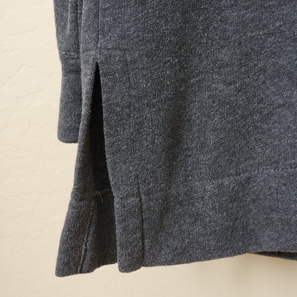 Ann Taylor Loft Gray Hooded Cardigan Knit Jacket - Picture 9 of 11